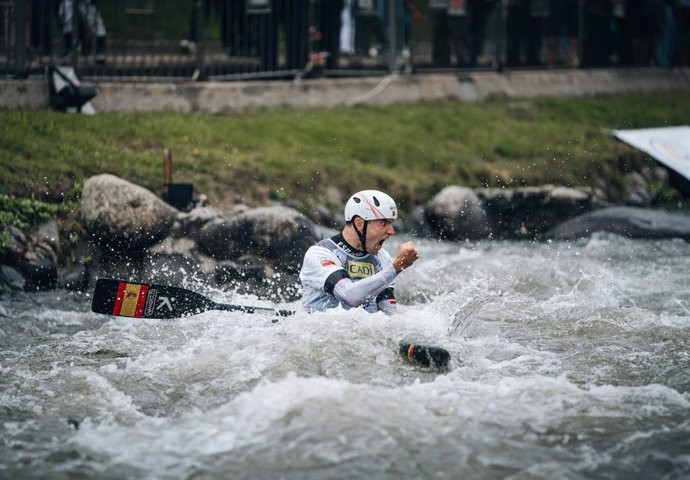 Oro para Miquel Travé en la Copa del Mundo de Canoe Slalom de la Seu d'Urgell