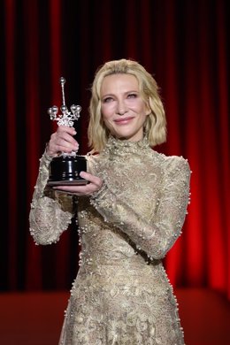 La actriz Cate Blanchett recibe el Premio Donostia en el Festival de Cine de San Sebastián, a 21 de septiembre de 2024, en San Sebastián, Guipúzcoa, País Vasco (España). 