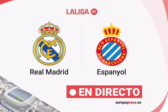 Real Madrid - Espanyol, en directo.