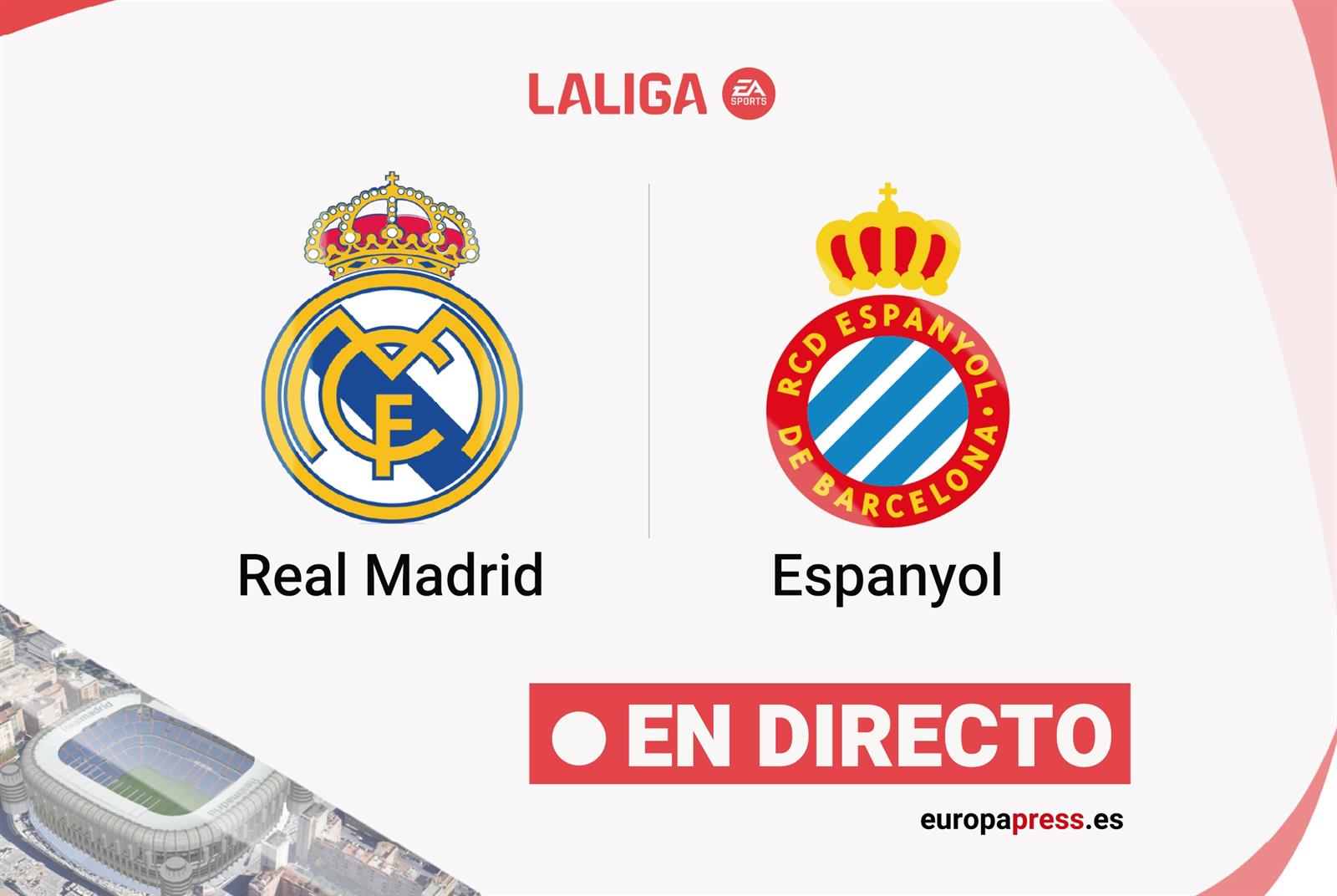 Real Madrid - Espanyol, en directo.