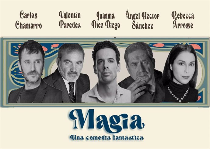 Cartel de la obra escrita por G.K. Chesterton, 'Magia. Una comedia fantástica' que se representará el 19 d diciembre en Avilés.