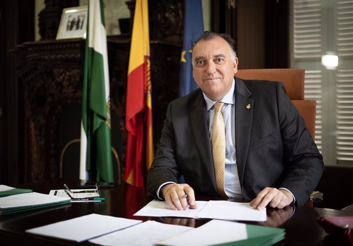 El consejero de Turismo y Andalucía Exterior, Arturo Bernal, en una entrevista concedida a Europa Press.