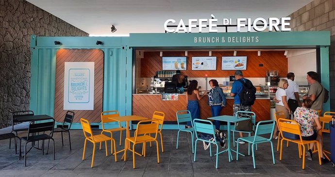 El Aeropuerto César Manrique-Lanzarote amplía su oferta con la apertura de un nuevo local de Caffè Di Fiore