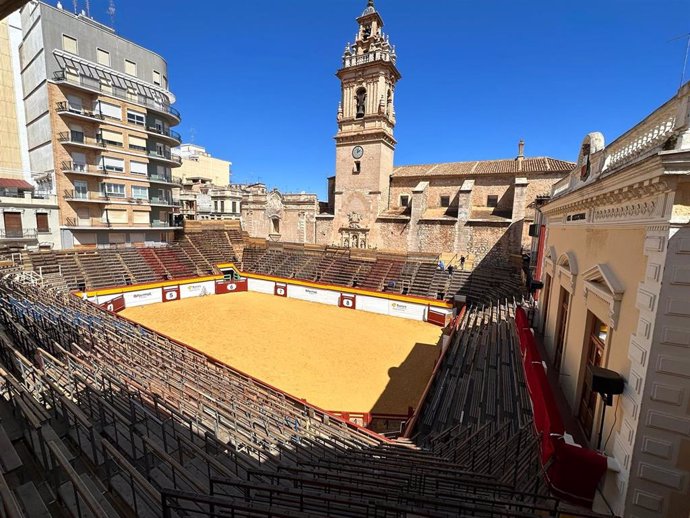 Imagen de archivo de la plaza de Algemesí (Valencia)