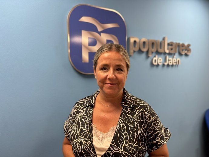 La secretaria general del PP de Jaén, Elena González.