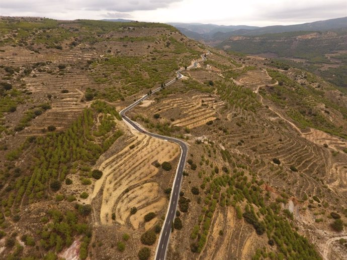 Archivo - Carretera Ademuz (archivo)