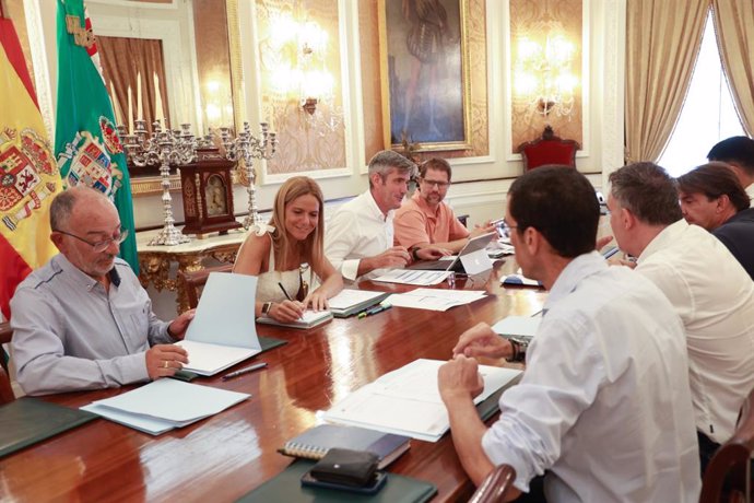 Encuentro entre el Servicio de Recaudación de Diiputación y Ayuntamiento de Algeciras.