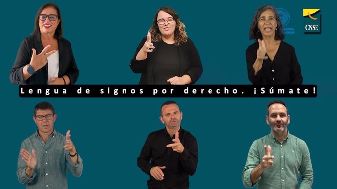 La Federación Mundial de Personas Sordas recuerda que el acceso a la lengua de signos es un derecho