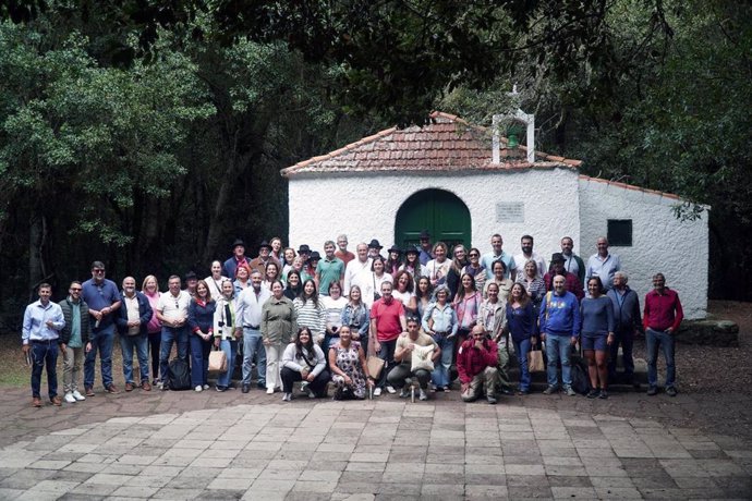 Reunión de las seis federaciones de municipios en torno al Proyecto Retturn, reunión celebrada en la Isla de la Gomera.