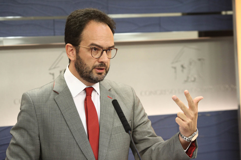 El director adjunto del Gabinete de la Presidencia del Gobierno, Antonio Hernando