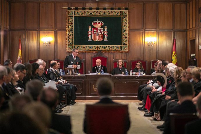 El presidente del Tribunal Superior de Justicia de Castilla-La Mancha, Vicente Rouco, ha presidido este lunes la apertura del año judicial en Castilla-La Mancha