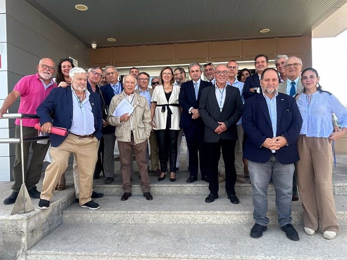 La consejera de Agricultura, Ganadería y Desarrollo Sostenible, Mercedes Morán, asiste a la jornada 'La Sociedad Civil frente al cierre de la Central Nuclear de Almaraz'.