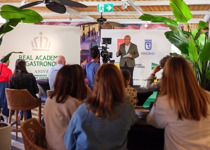 Luis Suárez de Lezo, presidente de la Real Academia de la Gastronomía