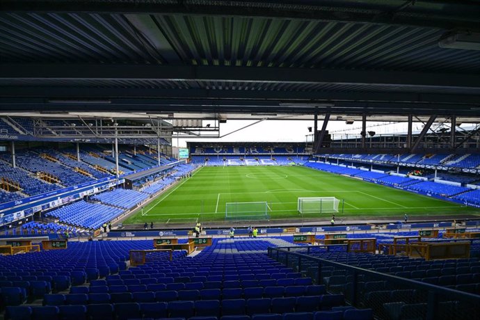 Archivo - Imagen general del Estadio Goodison Park donde juega el Everton FC