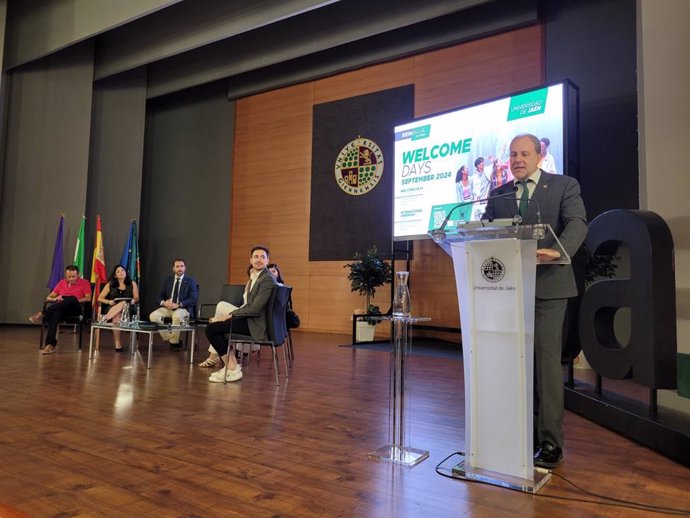 Nicolas Ruiz durante su intervención en los Welcome Days