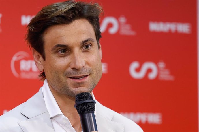 El capitán español de Copa Davis, David Ferrer.