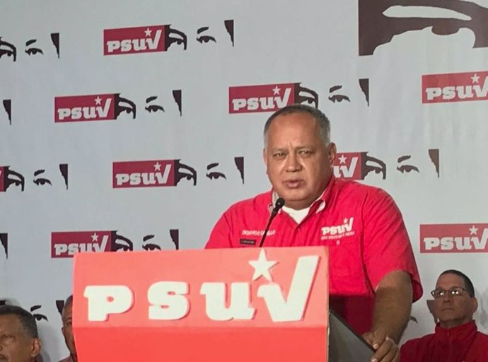 Archivo - Diosdado Cabello