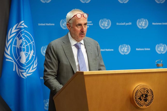 El portavoz del secretario general de la ONU, Stéphane Dujarric