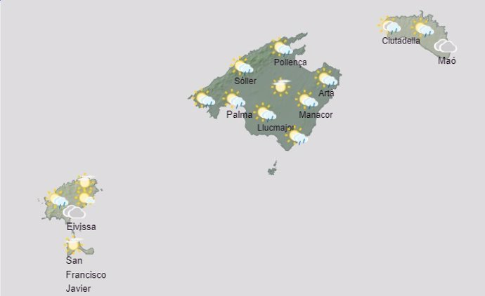 El tiempo hoy, martes 24 de septiembre, en Baleares.