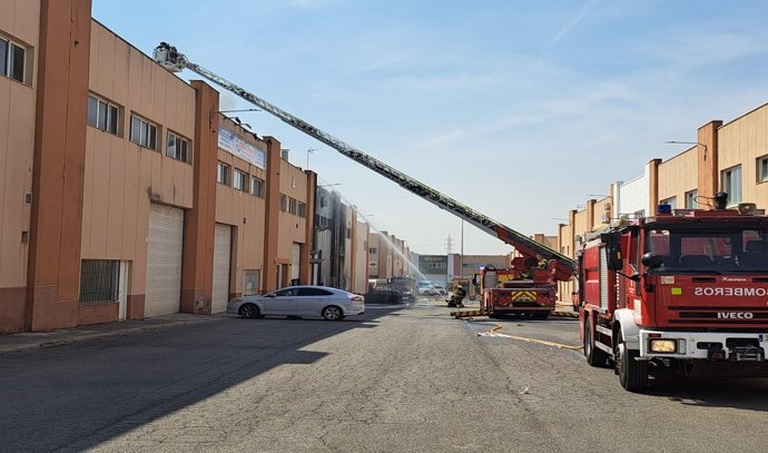 Intervención de Bomberos de Granada en Peligros