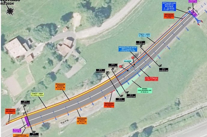 El Principado adjudica la obra de reparación de la carretera de Cué por 343.000 euros