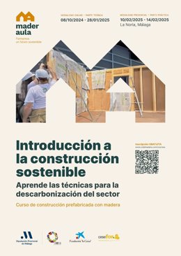 Cartel promocional del curso.