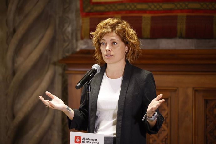 La líder de ERC en el Ayuntamiento de Barcelona, Elisenda Alamany