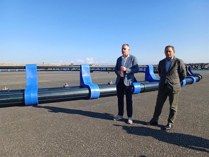 Juan José Navarro, director adjunto de Balfegó, y Rogelio Pozo, director de AZTI