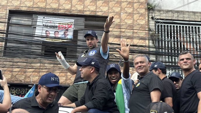 Pablo Marçal, candidato a la Alcaldía de Sao Paulo.