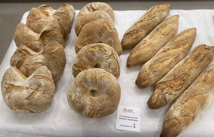 Panes de Forn Velarte, primer premio en la categoría de Panes Tradicionales de la 53 edición del Concurso que organiza el Gremio de Panaderos y Pasteleros de Valencia