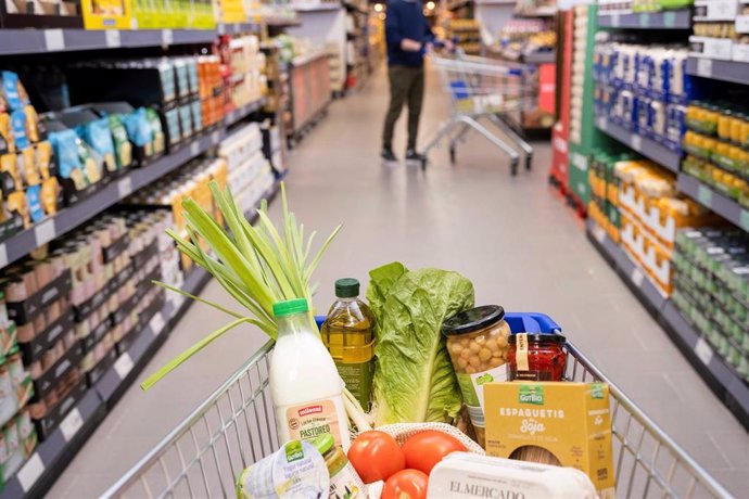 Carro de la compra de Aldi