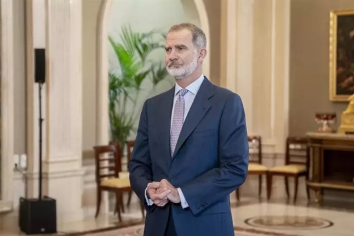 El rei Felip VI en una imatge d'arxiu.