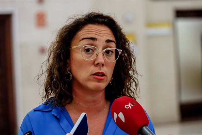 Archivo - La consejera de Movilidad y Transformación Digital de la Junta de Castilla y León, María González Corral. Archivo.