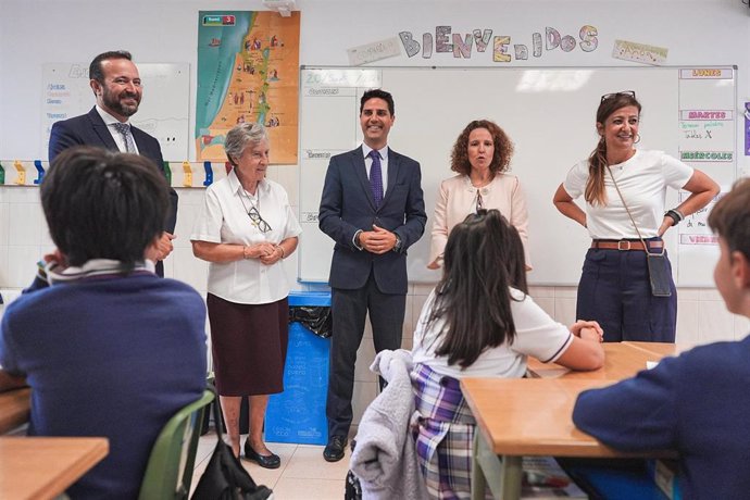 El consejero madrileño de Educación, Emilio Viciana. Archivo.