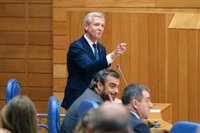 BNG y PSdeG afean "sumisión a Génova" a Rueda, que se reafirma: "La quita de deuda es un negocio ruinoso"