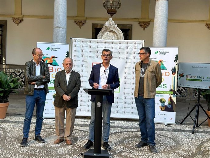 Presentación del festival Biotopías de Granada.