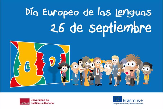 Cartel de la celebración del Día Europeo de las Lenguas.