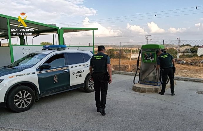 Detenido en Rioseco por tratar de robar la recaudación de la máquina aspiradora de un lavadero de coches.