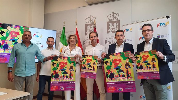 Presentación de la 37ª edición del Día de la Bicicleta de Badajoz