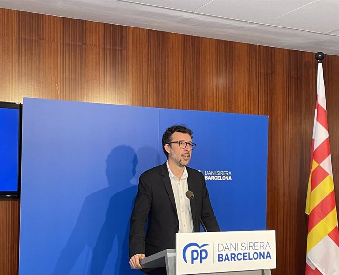 El portavoz del PP en el Ayuntamiento de Barcelona, Juan Milián.