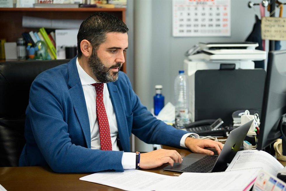 Archivo - El delegado territorial de Turismo, Cultura y Deporte de la Junta de Andalucía, Juan José Alonso, en una imagen de archivo.