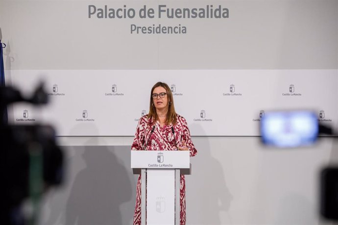 La portavoz del Gobierno de Castilla-La Mancha, Esther Padilla