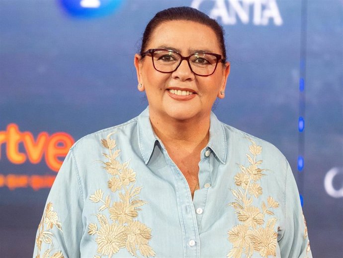 María del Monte posa en el photocall de la presentación de 'La bien cantá', a 25 de septiembre de 2024, en Madrid (España).