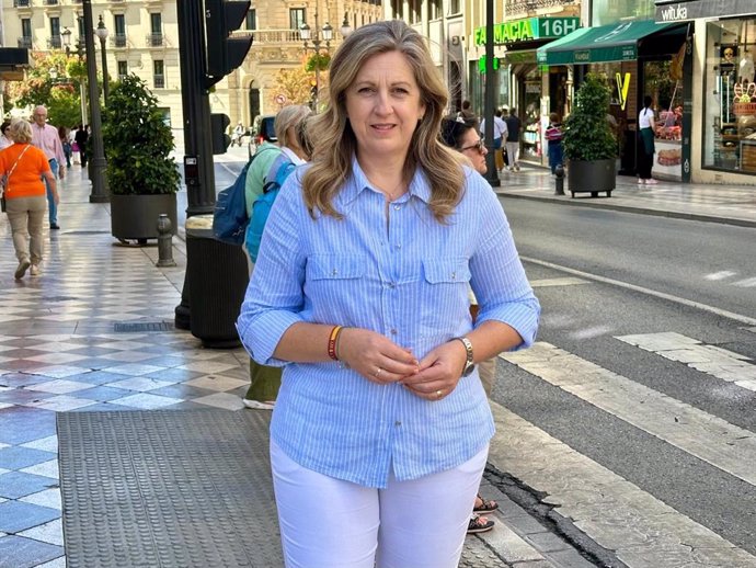 La portavoz de Vox en el Ayuntamiento de Granada, Beatriz Sánchez Agustino