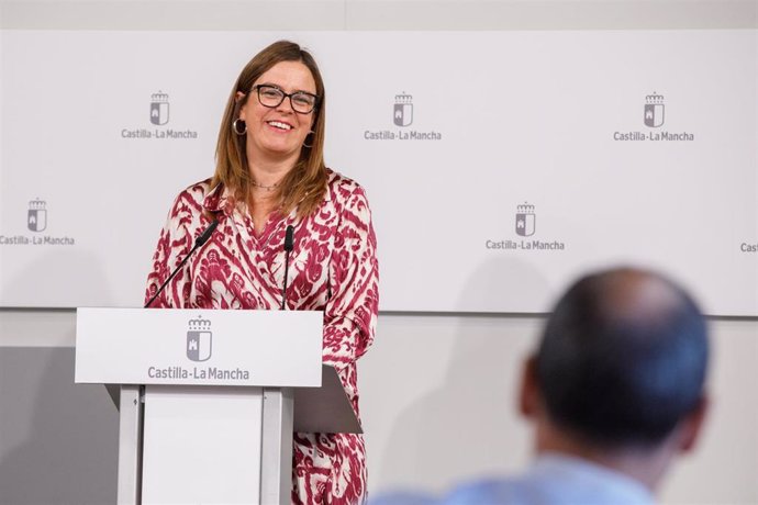 La portavoz del Gobierno de Castilla-La Mancha, Esther Padilla