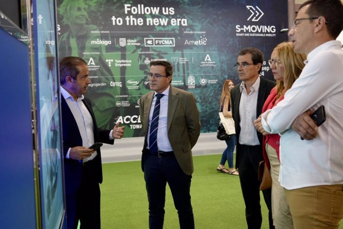 El presidente de la Diputación de Badajoz, Miguel Ángel Gallardo, en el Foro de Inteligencia y Sostenibilidad Urbana Greencities de Málaga.