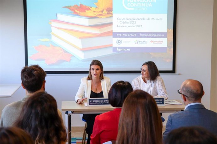 Presentación de los Cursos de Otoño de la UMA.