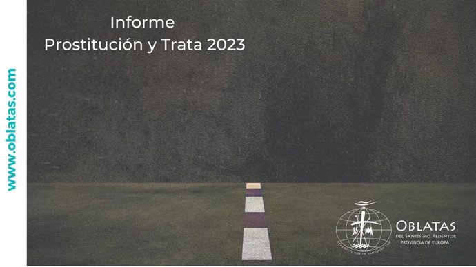 Portada del informe Prostitución y Trata 2023 de las Oblatas.