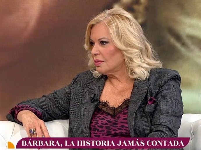 Archivo - (Foto De ARCHIVO) BÁRBARA REY EN 'Y AHORA SONSOLES'