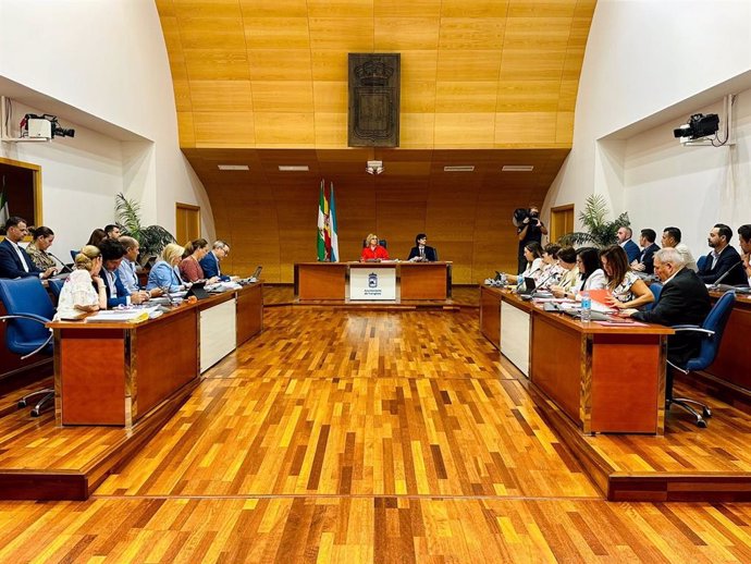 Sesión plenaria del mes de septiembre en el Ayuntamiento de Fuengirola.